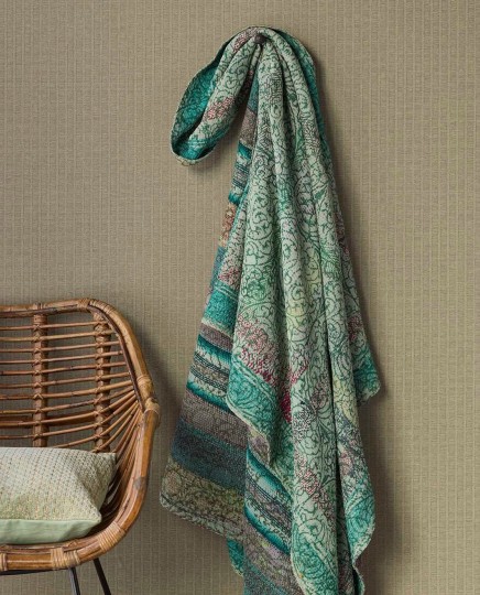 Eijffinger 350676 Amber - tapeta imitująca matę bambusową