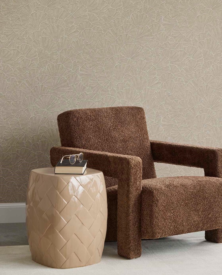 Eijffinger 350524 Rivièra Maison - tapeta w liście ginkgo