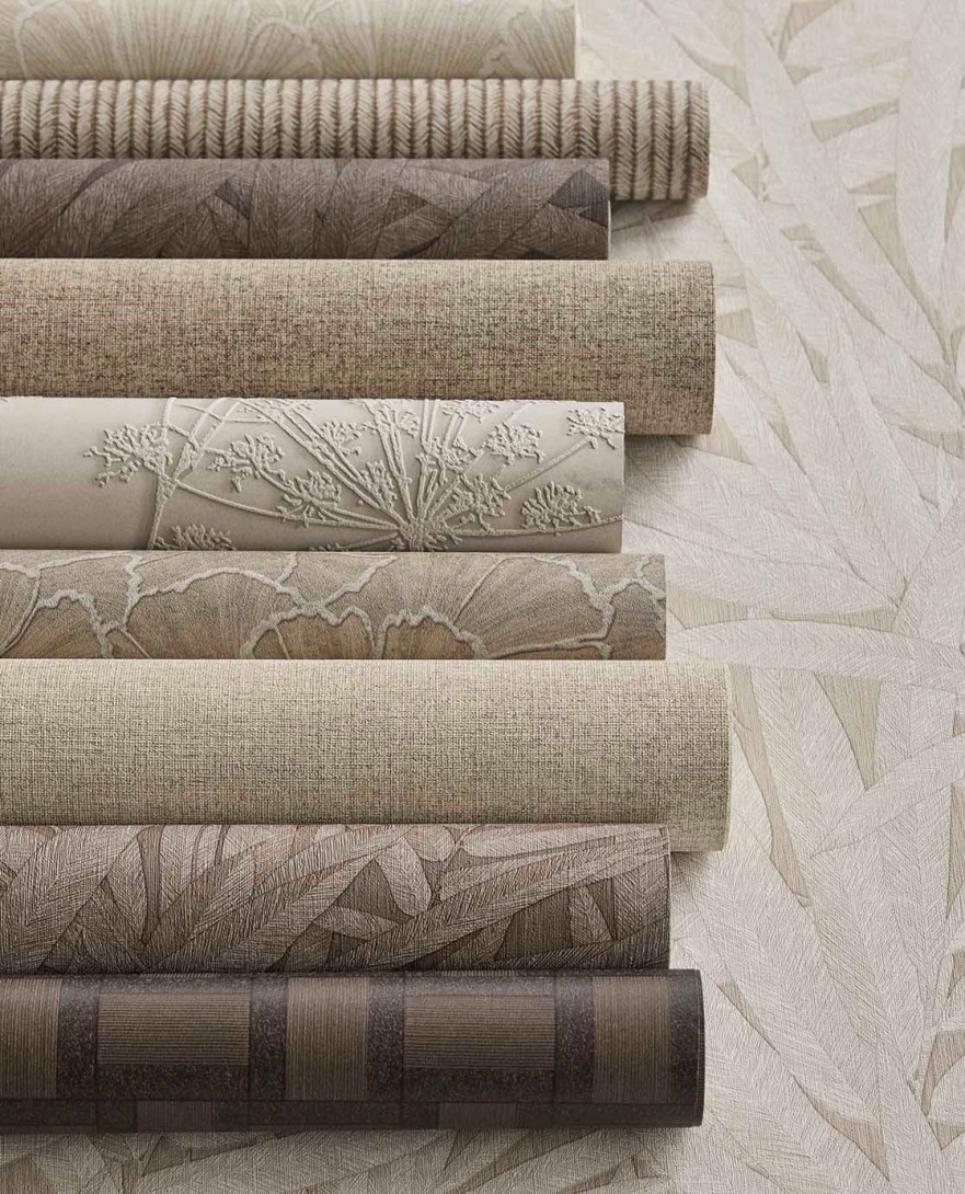 Eijffinger 350524 Rivièra Maison - tapeta w liście ginkgo