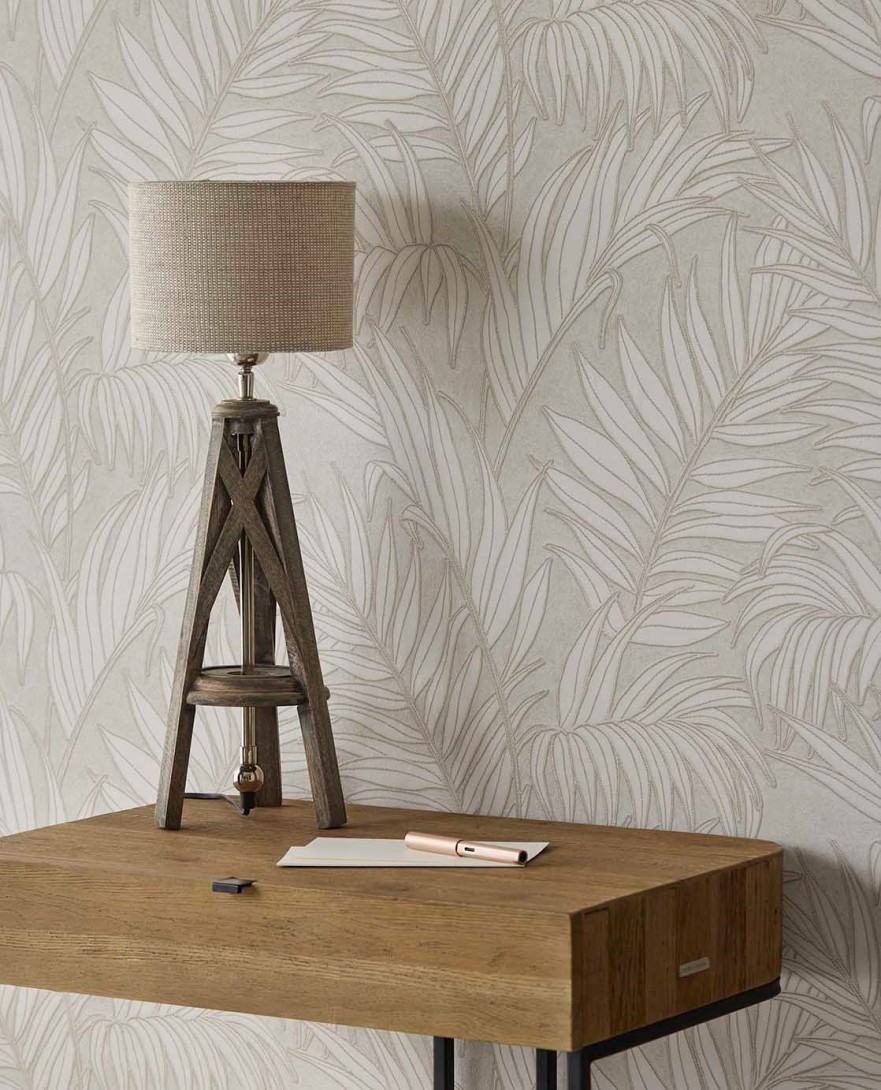 Eijffinger 350551 Rivièra Maison - tapeta w liście palmowe