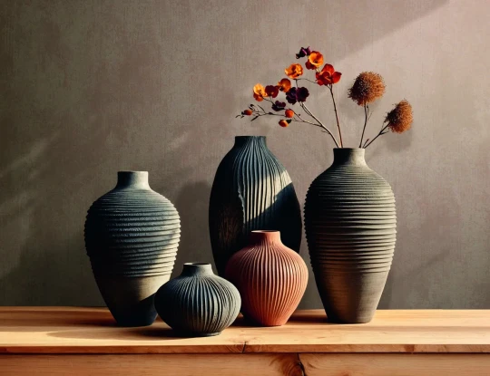 Marburg 34620 Terra – tapeta na bazie gliny imitująca beton