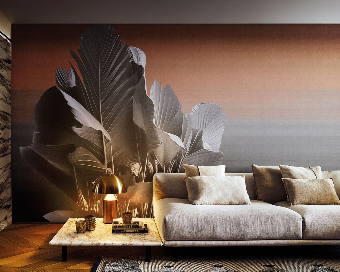 London Art 25001 2 Exclusive Wallpaper 25 Etherea - mural w duże liście