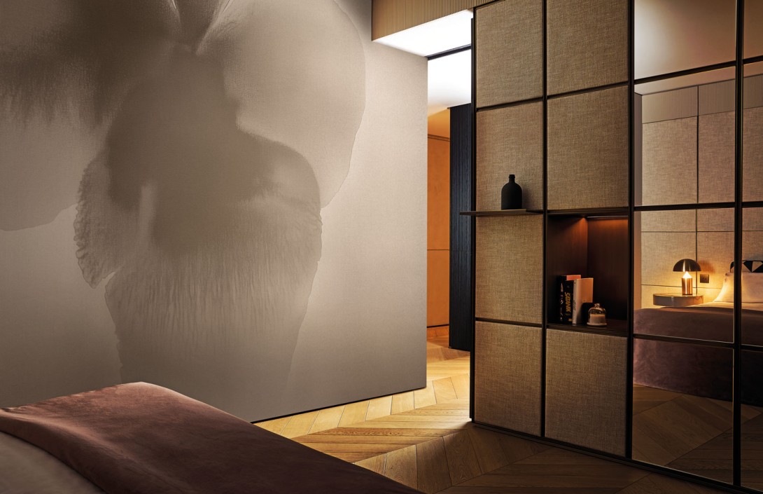 London Art 25007 2 Exclusive Wallpaper 25 Petal Glow - mural w duże kwiaty