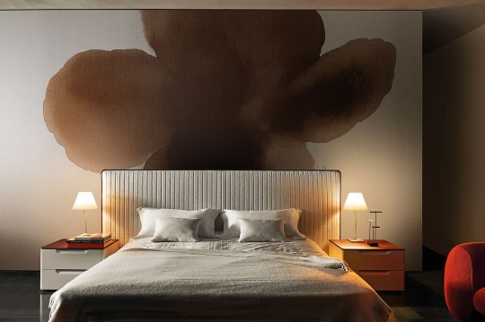 London Art 25008 2 Exclusive Wallpaper 25 Eclipse Bloom - mural w duże abstrakcyjne kwiaty