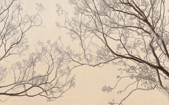 London Art 25013 2 Exclusive Wallpaper 25 Patina Bloom - mural w drzewa