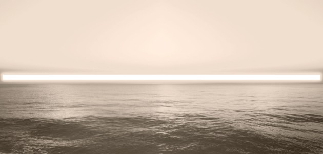 London Art 25017 4 Exclusive Wallpaper 25 Horizon Pulse - mural w morski krajobraz