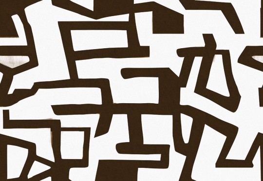 London Art 25021 3 Exclusive Wallpaper 25 Jean Michel #1 - mural w abstrakcyjny wzór