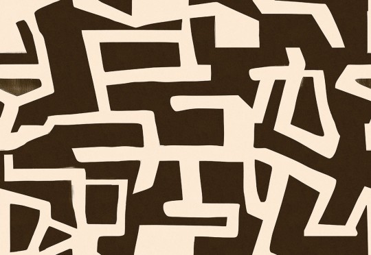 London Art 25021 4 Exclusive Wallpaper 25 Jean Michel #1 - mural w abstrakcyjny wzór