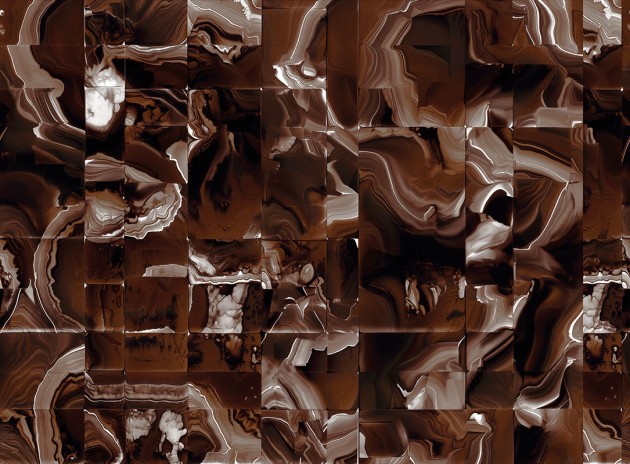 London Art 25024 1 Exclusive Wallpaper 25 Alone Together - mural w imitujący duże płytki