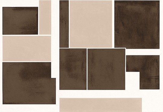 London Art 25026 2 Exclusive Wallpaper 25 Piet #1 - mural w geometryczny wzór