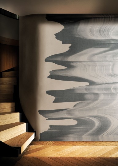 London Art 25029 1 Exclusive Wallpaper 25 Fluid Flow - mural w organiczne fale