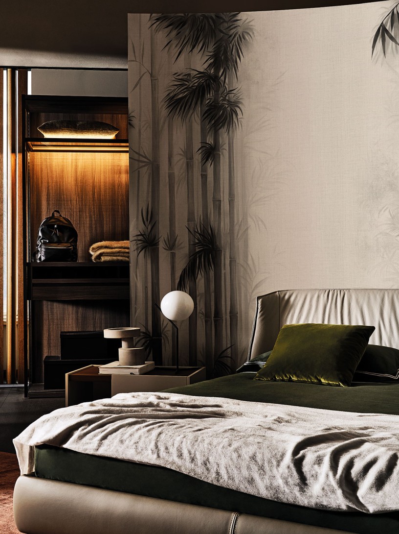 London Art 25033 1 Exclusive Wallpaper 25 Sumie #4 - mural w drzewa bambusowe