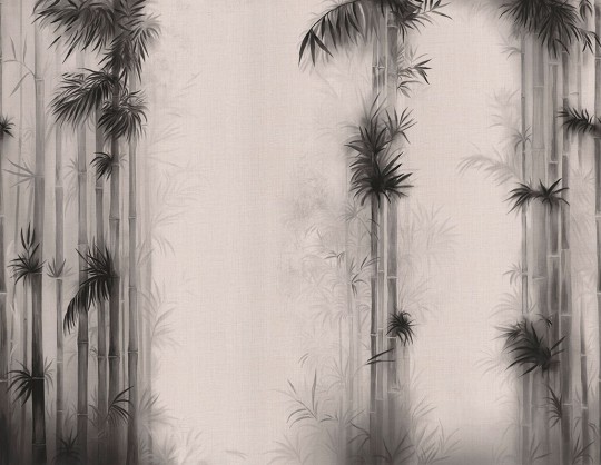 London Art 25033 2 Exclusive Wallpaper 25 Sumie #4 - mural w drzewa bambusowe