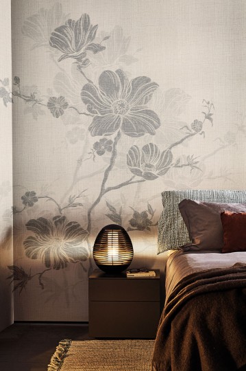 London Art 25034 3 Exclusive Wallpaper 25 Sumie #5 - mural w minimalistyczne kwiaty