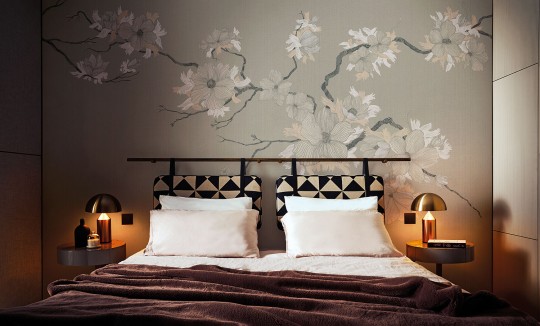 London Art 25039 2 Exclusive Wallpaper 25 My Romance - mural w kwiaty w stylu japońskim