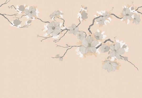 London Art 25039 3 Exclusive Wallpaper 25 My Romance - mural w kwiaty w stylu japońskim