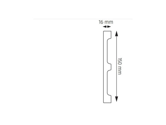 Listwa podłogowa Creativa LPC-68