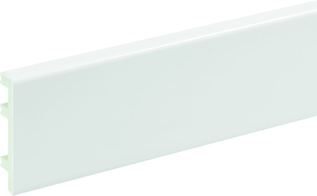 Listwa podłogowa Creativa PVC Statusline STL80-848902 Biała