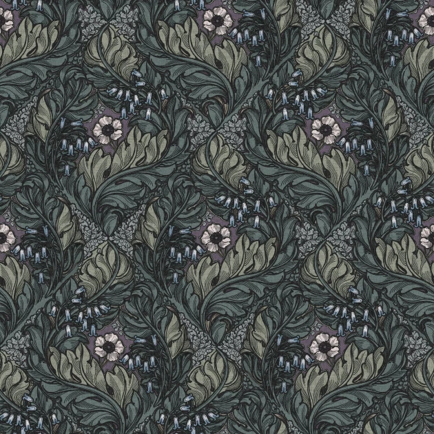 Decor Maison LB25105 Of The Wall - tapeta w stylizowane rośliny