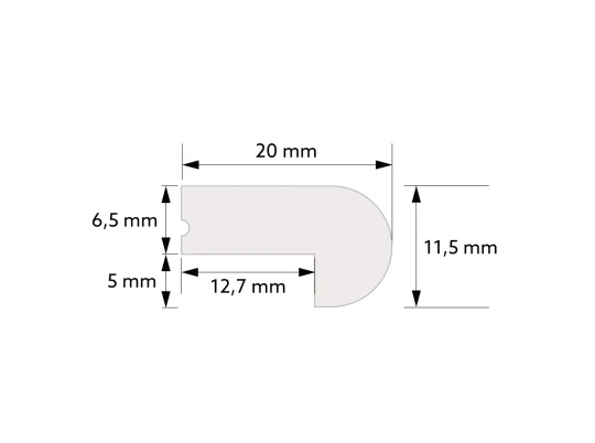 Zwieńczenie boazerii angielskiej Mardom TP003P Premium
