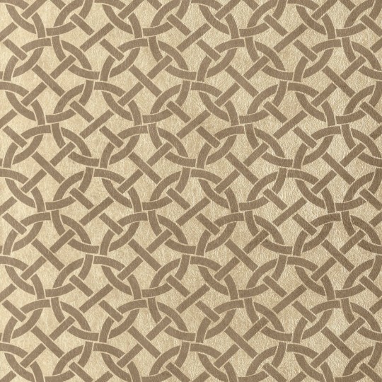 Thibaut T14102 Texture Resource 4 Bal Harbour Metallic Bronze - tapeta w geometryczny wzór