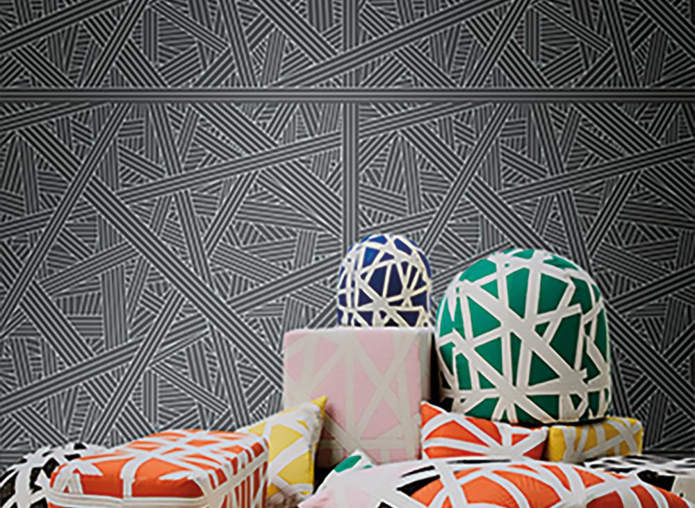 Missoni Home 10563 Wallcoverings 05 Nastri - tapeta w geometryczny wzór