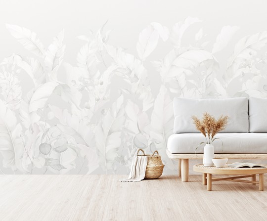 Zambaiti Parati Z57774 Architexture 2 - mural w liście bananowca