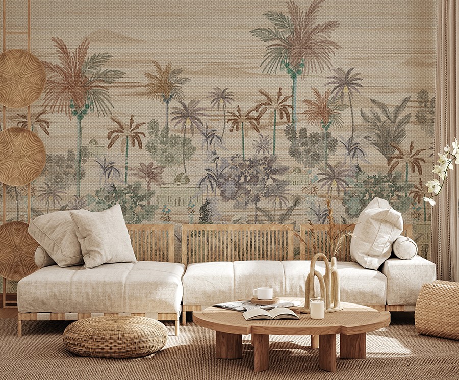 Zambaiti Parati Z57776 Architexture 2 - mural w orientalny krajobraz