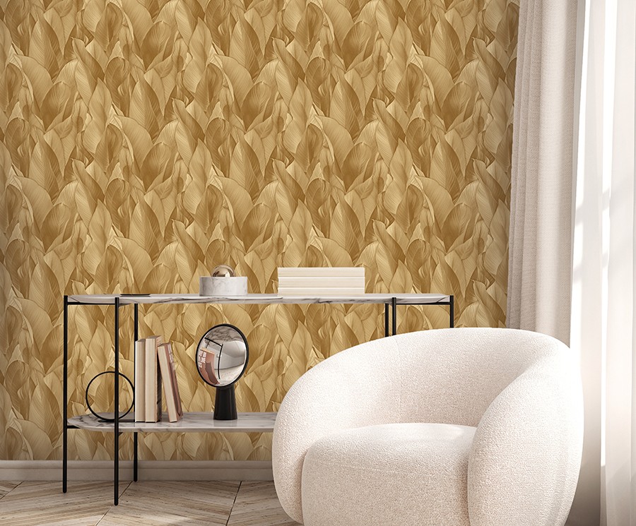 Zambaiti Parati Z57704 Architexture 2 - tapeta w egzotyczne liście