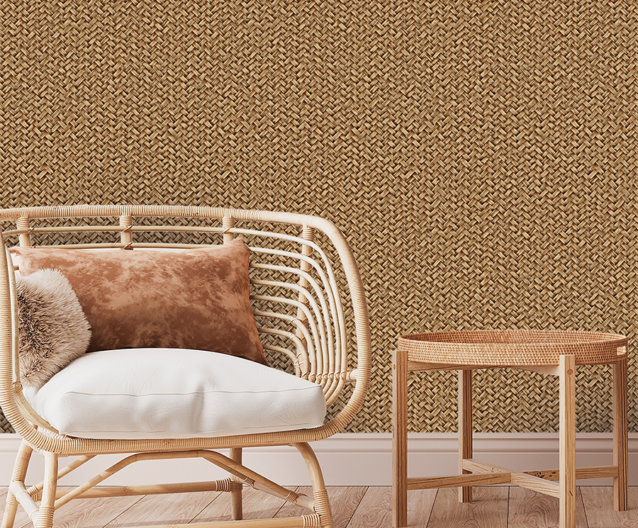 Zambaiti Parati Z57714 Architexture 2 - tapeta imitująca plecionkę