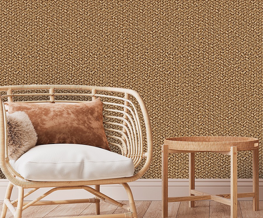 Zambaiti Parati Z57716 Architexture 2 - tapeta imitująca plecionkę