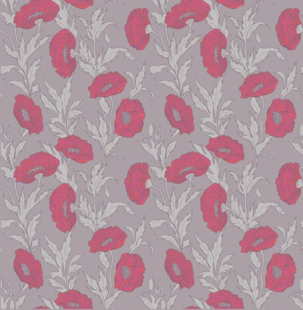 Tapeta Cole & Son - A Collection of Flowers - Poppy 81/1001