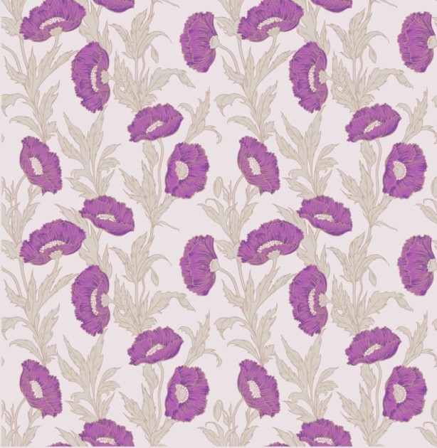 Tapeta Cole & Son - A Collection of Flowers - Poppy 81/1002