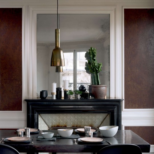 Elitis RM 428 70 Essences de bois Dryades – tapeta jak fornir z drzewa orzechowego