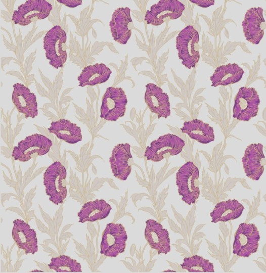 Tapeta Cole & Son - A Collection of Flowers - Poppy 81/1004