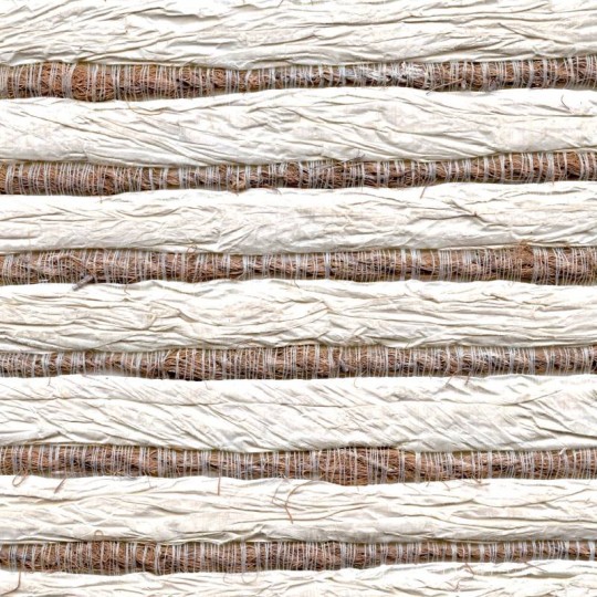 Elitis RM 673 01 Oceania Bitibiti – tapeta w prążki z papieru i włókna kokosowego