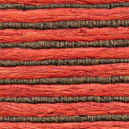 Elitis RM 673 08 Oceania Bitibiti – tapeta w prążki z papieru i włókna kokosowego