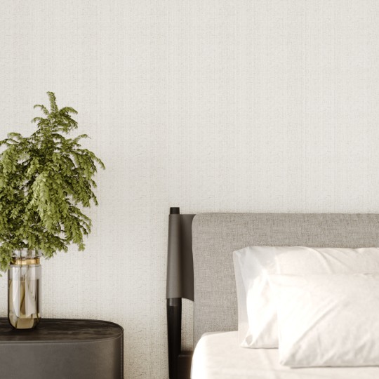 Vinylpex W47426.101.001 Tela - tapeta obiektowa w subtelną jodełkę perłowa