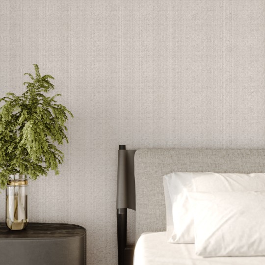 Vinylpex W47426.101.006 Tela - tapeta obiektowa w subtelną jodełkę beżowa