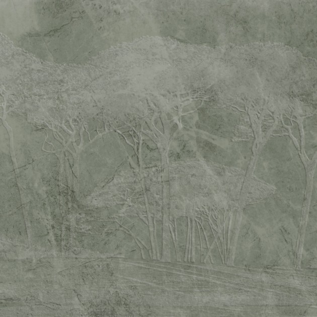 Zambaiti Parati Z77565 Savana - mural w sosny pinie