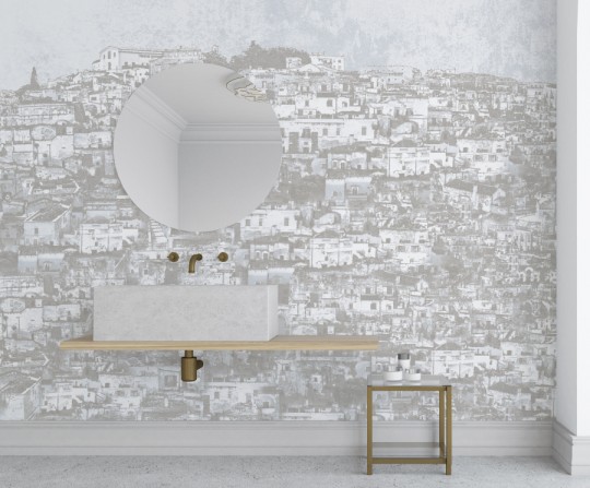 Zambaiti Parati Z77568 Savana - mural w miejski krajobraz