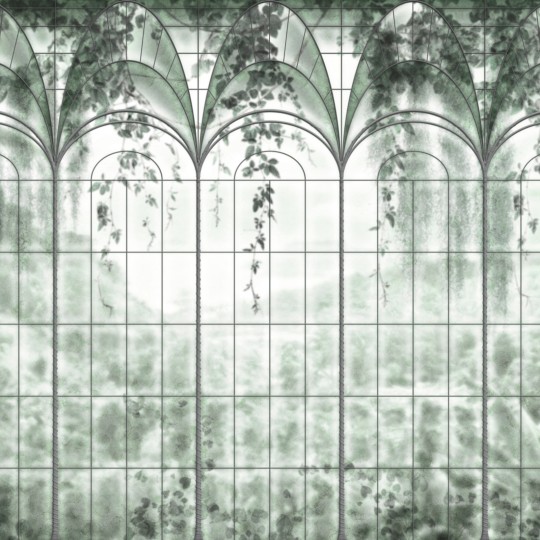 Zambaiti Parati Z77570 Savana - mural w oranżerię