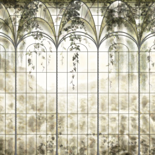 Zambaiti Parati Z77571 Savana - mural w oranżerię