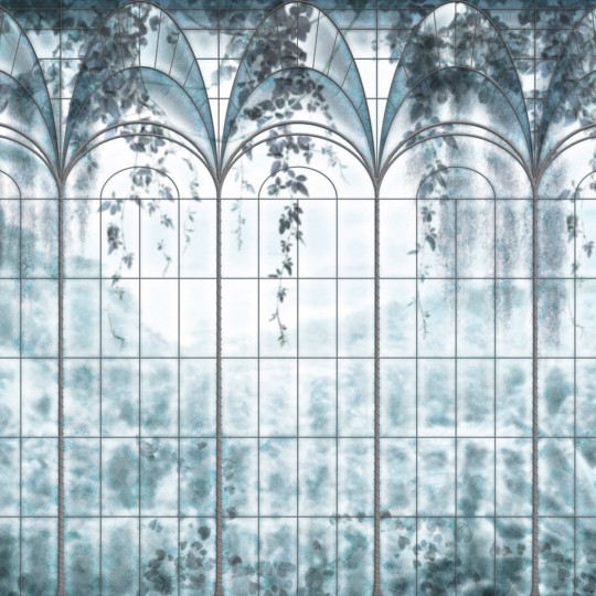 Zambaiti Parati Z77572 Savana - mural w oranżerię