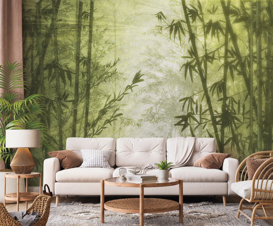 Zambaiti Parati Z77589 Savana - mural w las tropikalny