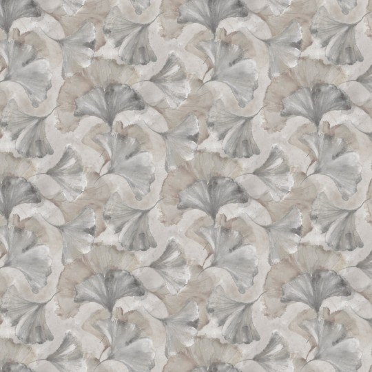 Zambaiti Parati Z77592 Savana - mural w liście ginkgo