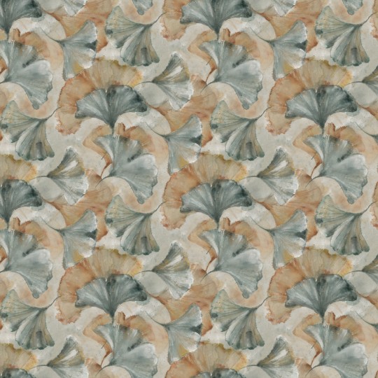 Zambaiti Parati Z77591 Savana - mural w liście ginkgo