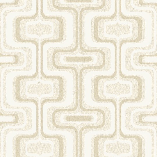 Zambaiti Parati Z77525 Savana - tapeta w geometryczny wzór retro