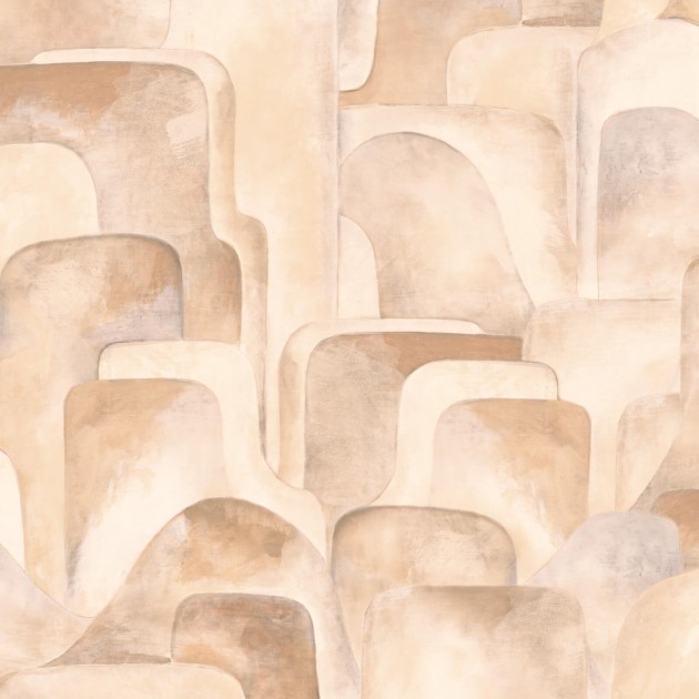 Zambaiti Parati Z77537 Savana - tapeta w geometryczny wzór