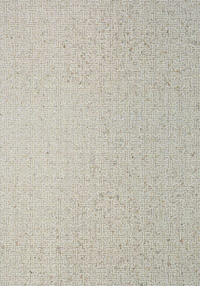 Thibaut T83002 Natural Resource 2 Taza Cork Light Grey - tapeta korkowa w geometryczny wzór